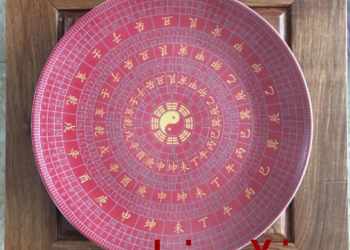 Compass hanging plate