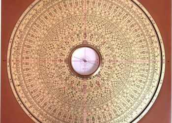 Geomantic effect of compass