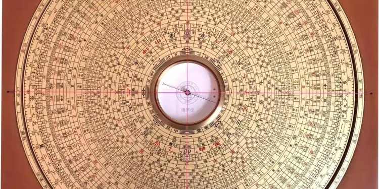 Geomantic effect of compass