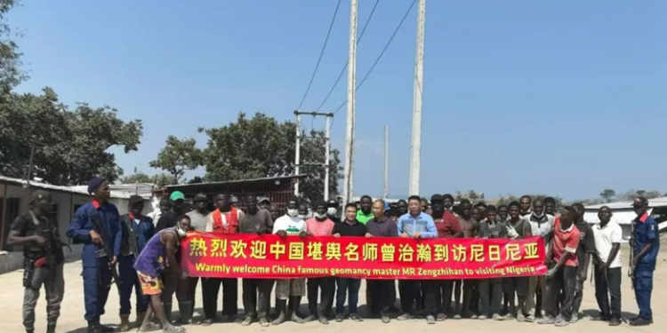 Chinese intangible cultural heritage three officials of geomancy enter Africa: Zeng Zhihan invited to Nigeria’s geomancy academic exchange